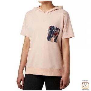 Columbia Short Sleeve Hooded Shirt